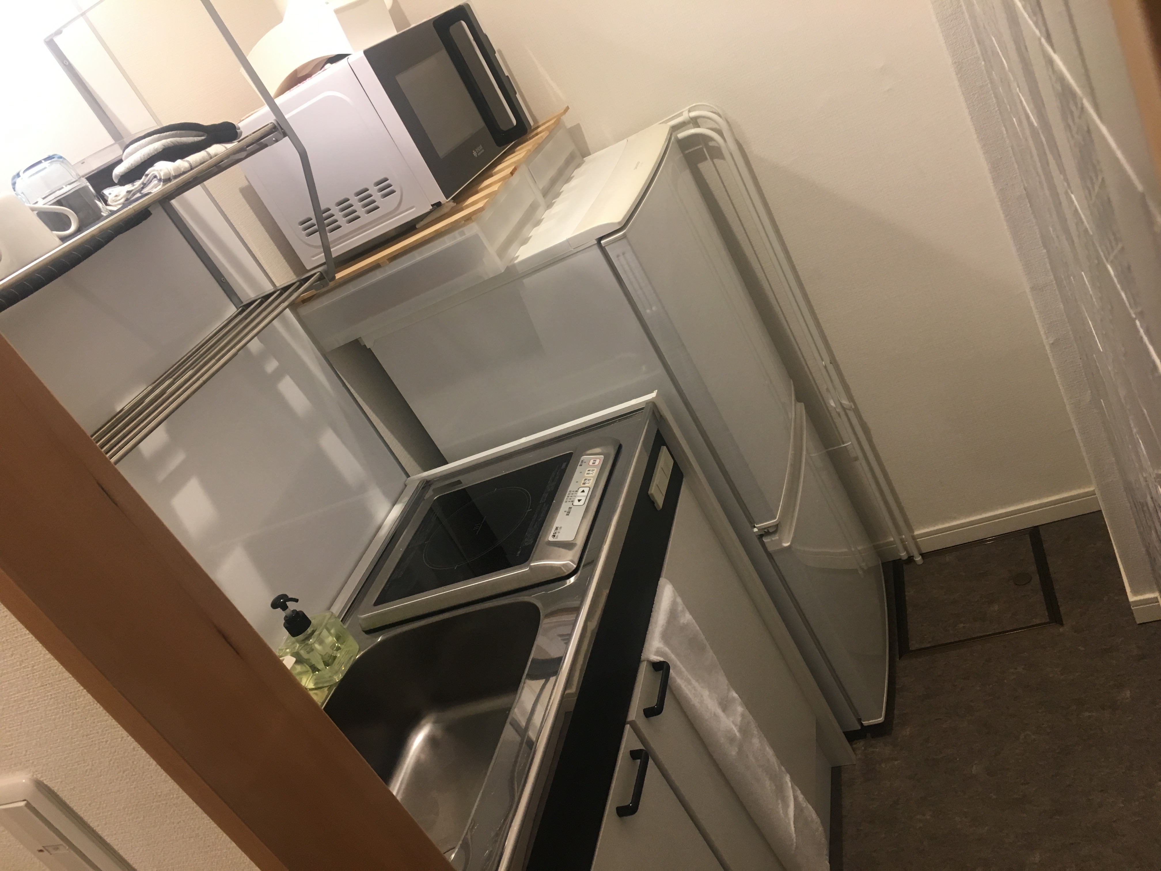 キッチン併設、水回り