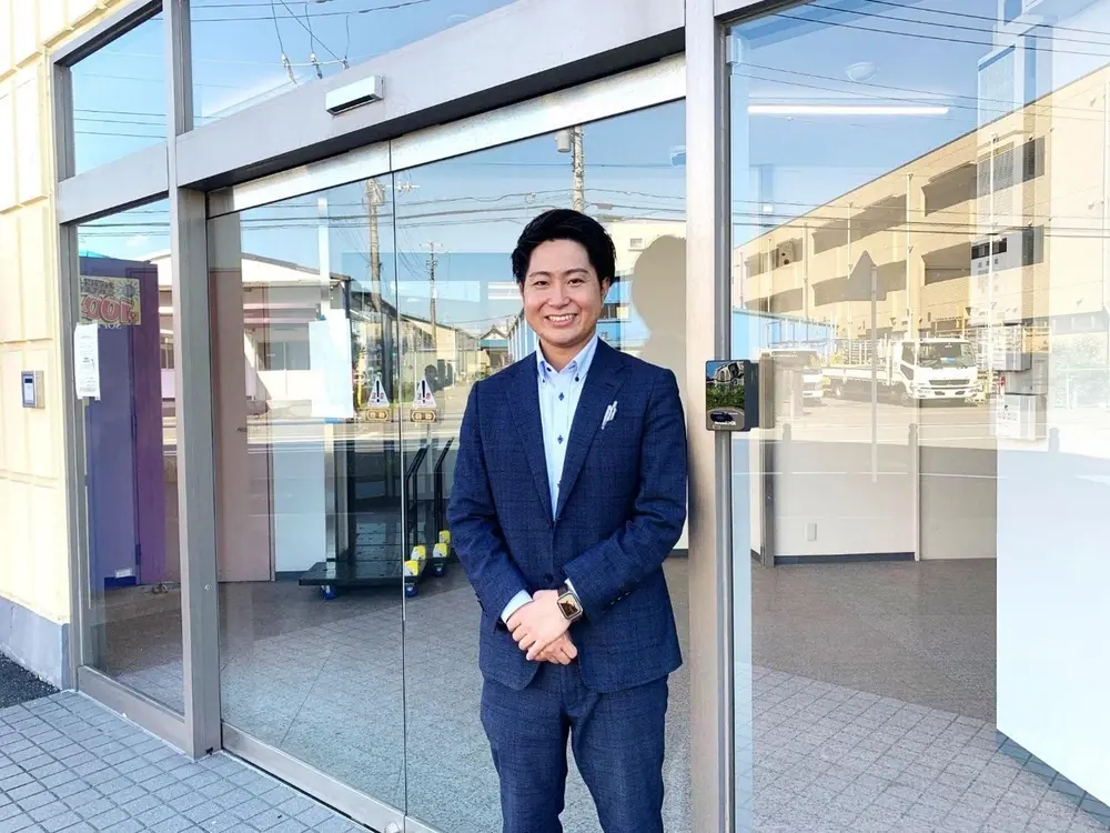 加瀬倉庫　収納事業部　課長　山崎嵩平　氏