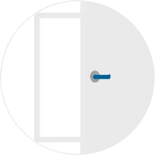 開閉方向の確認